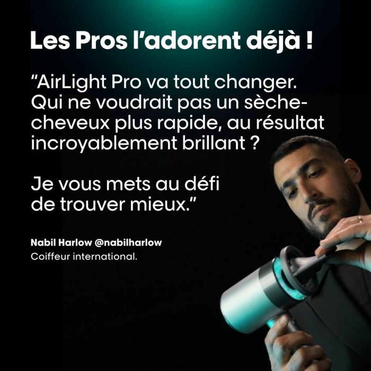 Sèche-Cheveux L'Oréal Professionnel Airlight Pro - Design élégant professionnel
