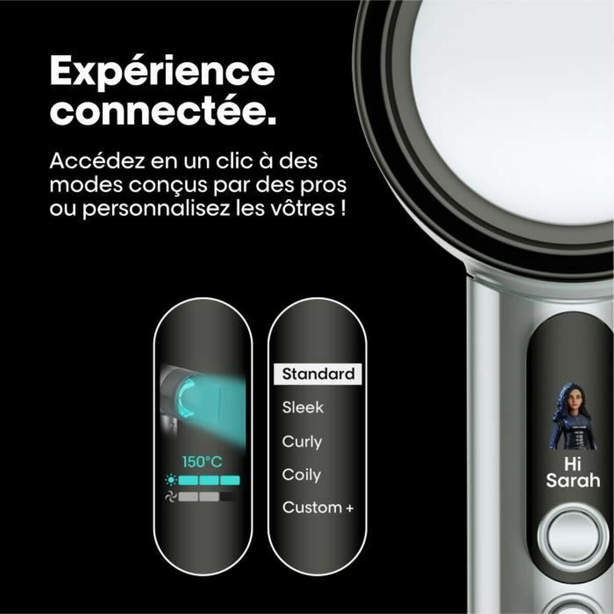 Sèche-Cheveux L'Oréal Professionnel Airlight Pro - Ergonomie confort utilisation