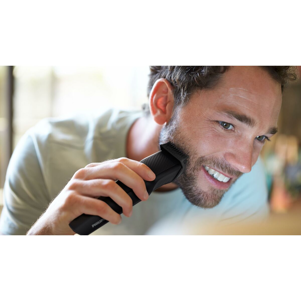 Tondeuse Barbe Philips Rechargeable – Précision en Acier Inoxydable