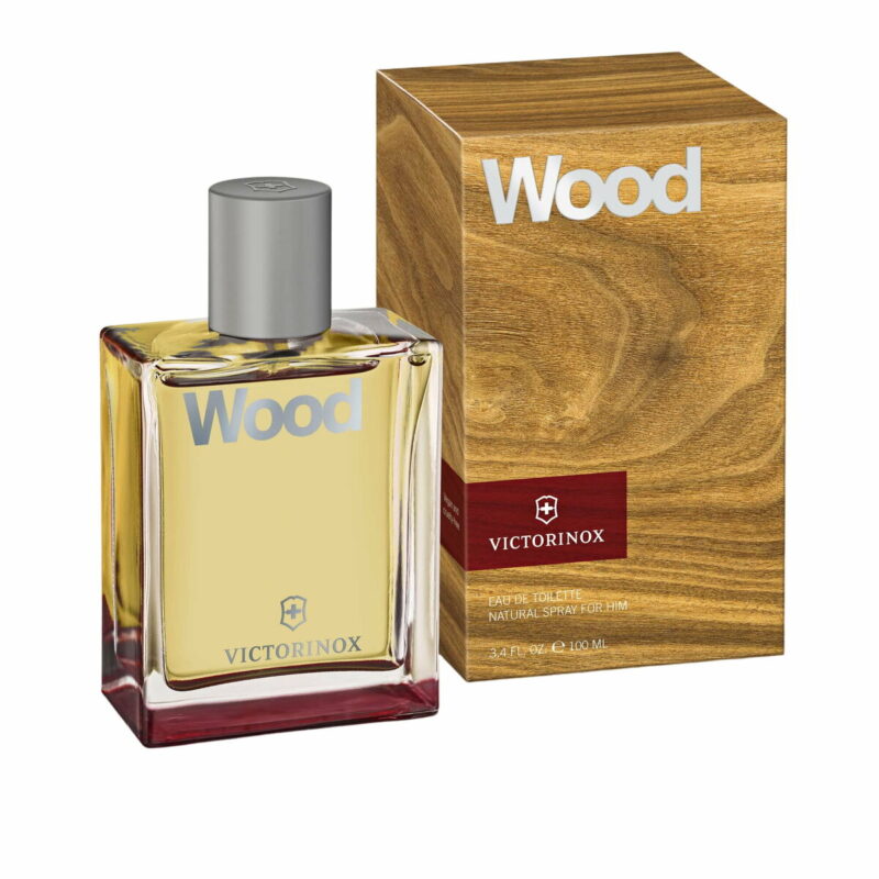 Parfum Homme Victorinox Wood - Flacon élégant fabrication suisse